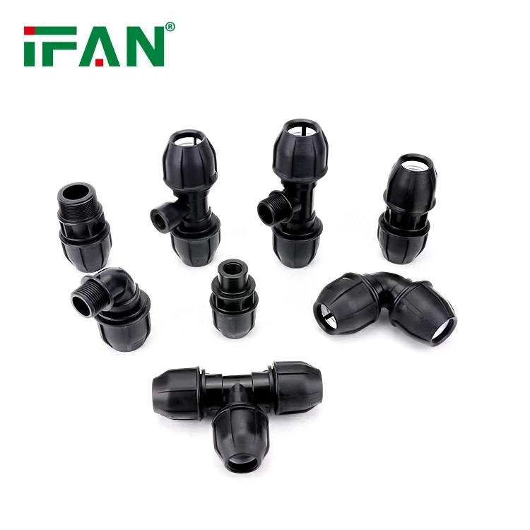 IFAN anpassade PP -komprimeringsbeslag